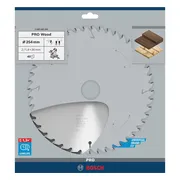 Bosch Professional Cirkelzaagblad PRO Wood | Ø 254 x 2,0 x 30mm 40T - 2608640438