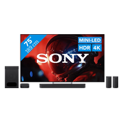 Sony Bravia 9 II True RGB 75" (2026) + Sony Bravia Theatre System 6 Zwart