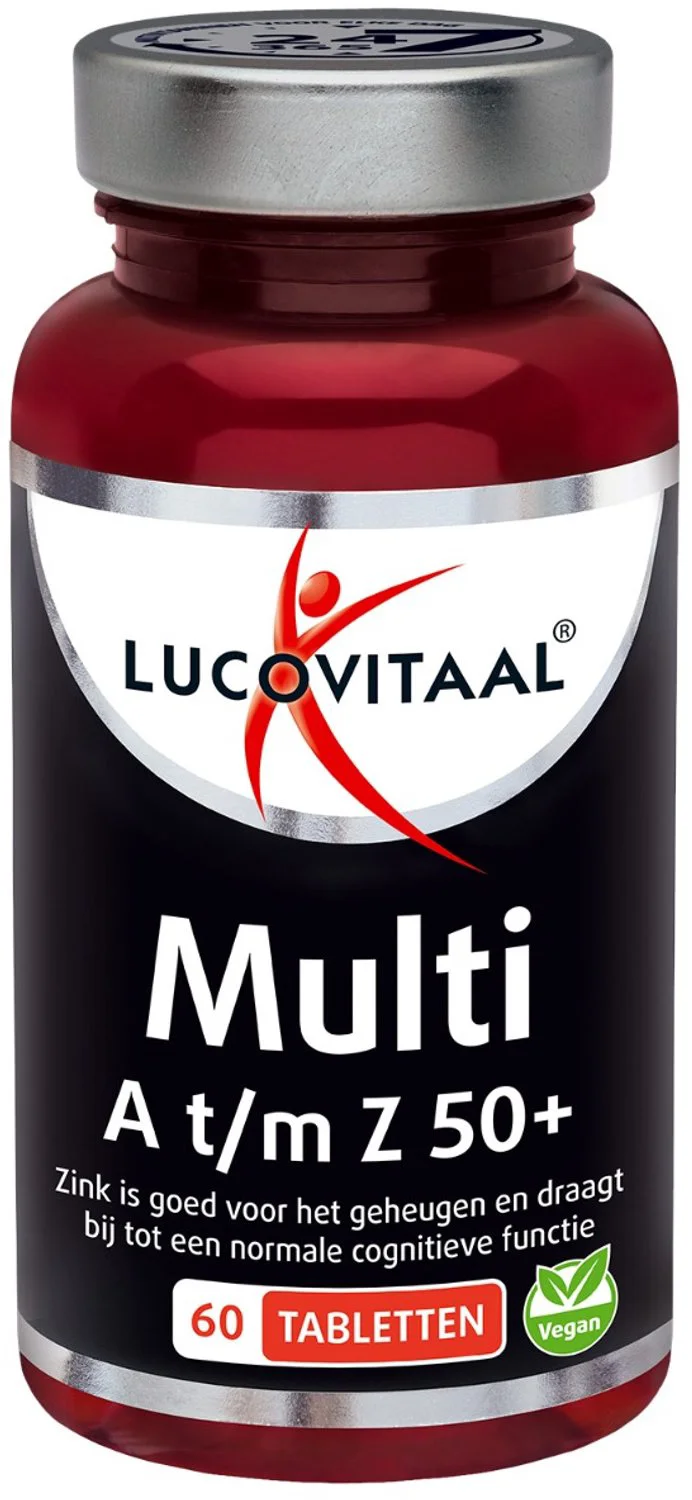 Lucovitaal Multi A t/m Z 50+ Tabletten 60TB