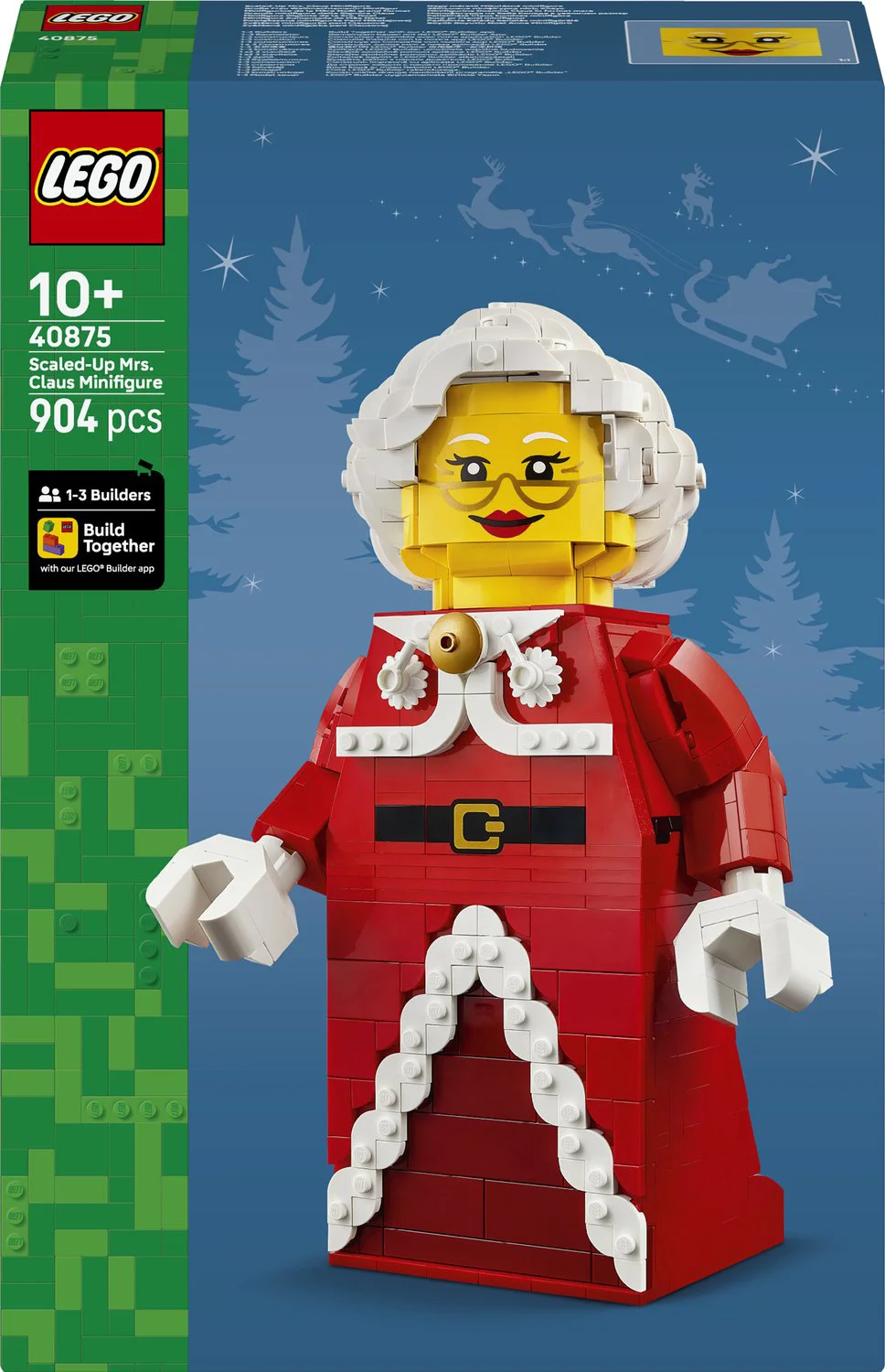 LEGO Grote minifiguur van de Kerstvrouw 40875