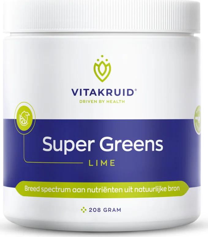 Vitakruid Super Greens Lime 208 gr