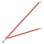 Altrex Driehoekstabilisator | Easy-Lock RS5 | Rood | RS TOWER 5 513010