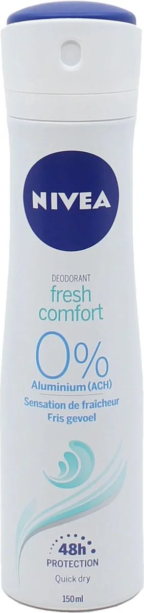 Nivea Fresh Comfort Deodorant Spray 150ML