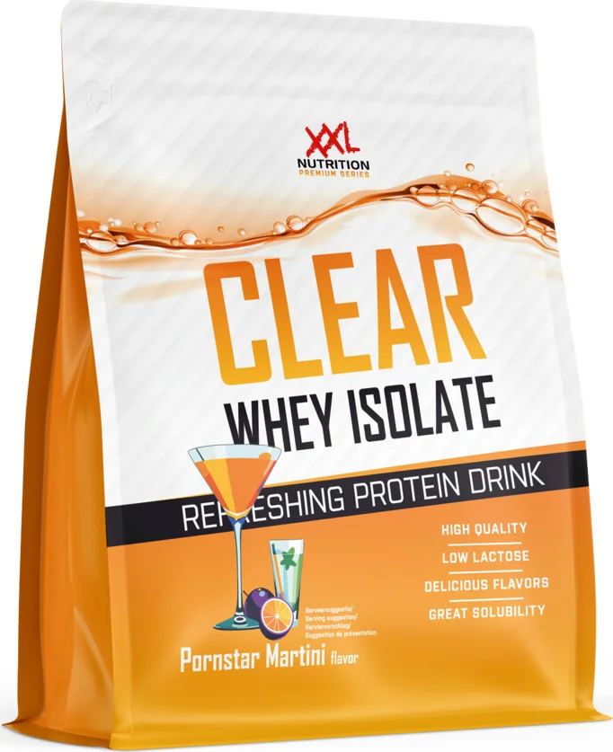 2x XXL Nutrition Clear Whey Isolate Pornstar Martini 1000 gr