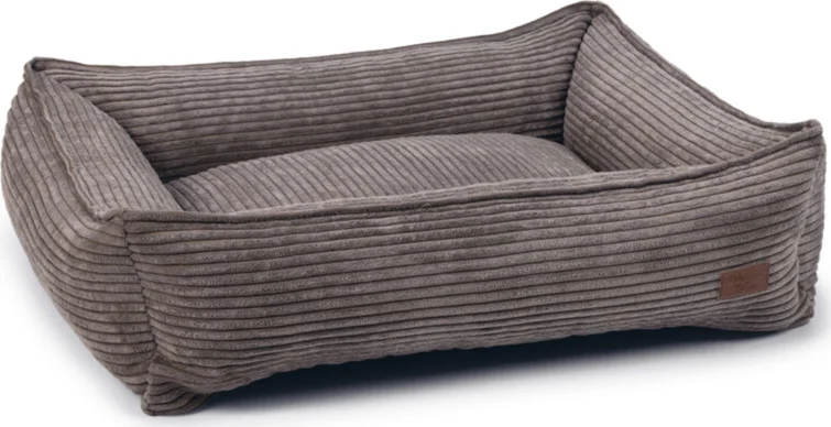 Designed by Lotte Ligmand Ribbed Bruin 80 x 70 x 22 cm