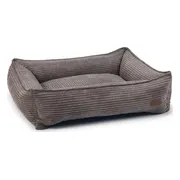 Designed by Lotte Ligmand Ribbed Bruin 80 x 70 x 22 cm