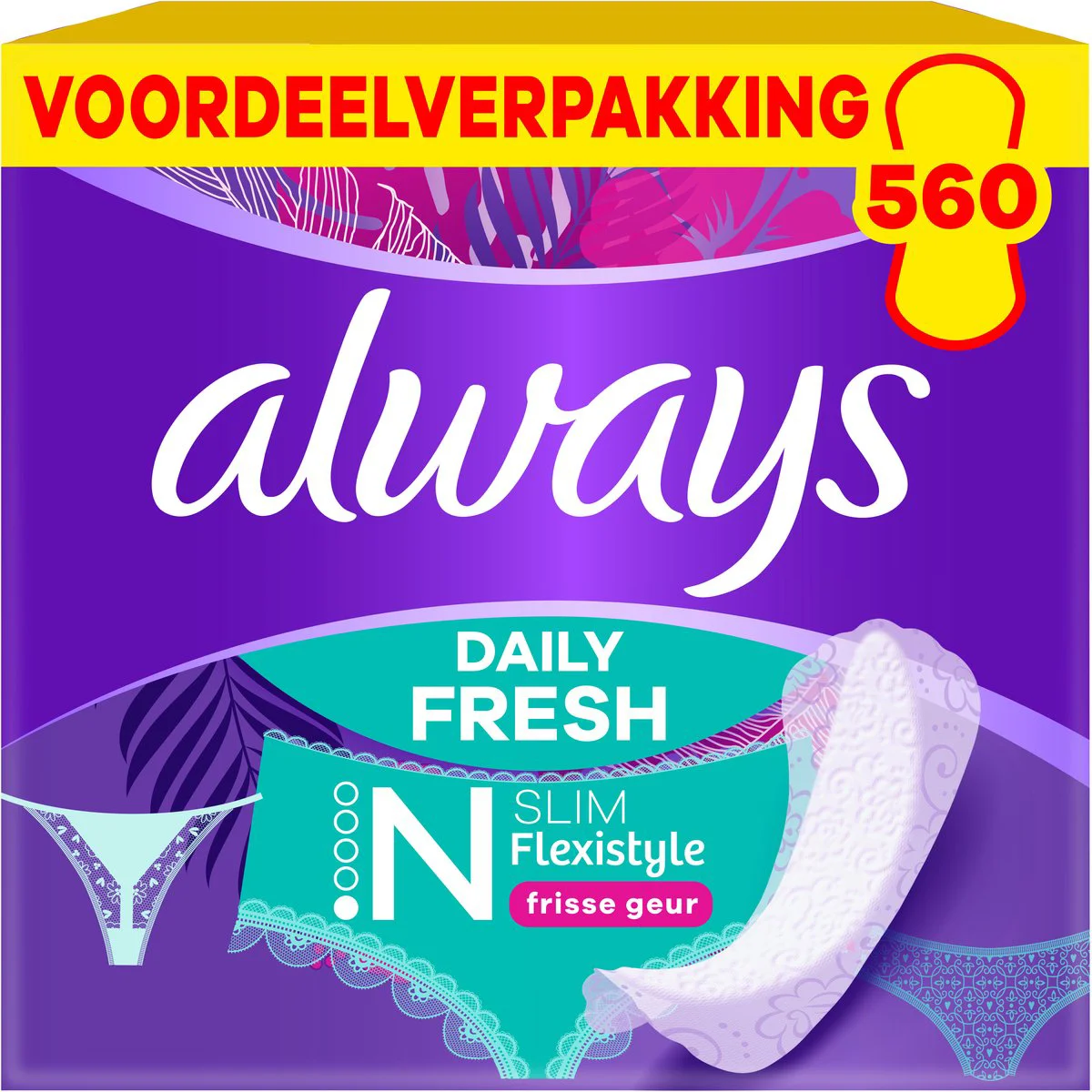 14x Always Inlegkruisjes Fresh Flexistyle 40 stuks