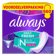 14x Always Inlegkruisjes Fresh Flexistyle 40 stuks