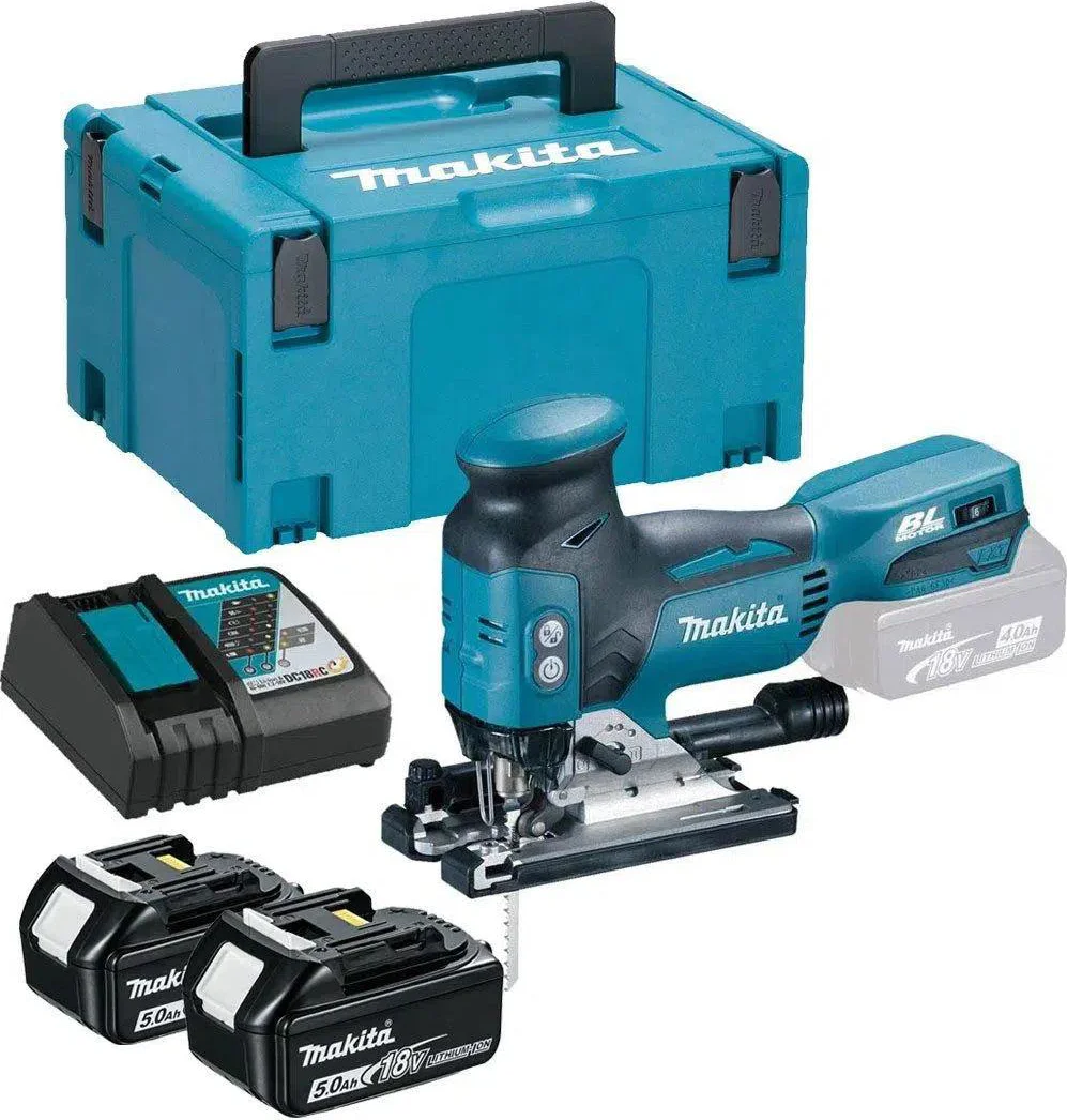 Makita DJV181RTJ Accu Decoupeerzaag 18V 5.0Ah in Mbox