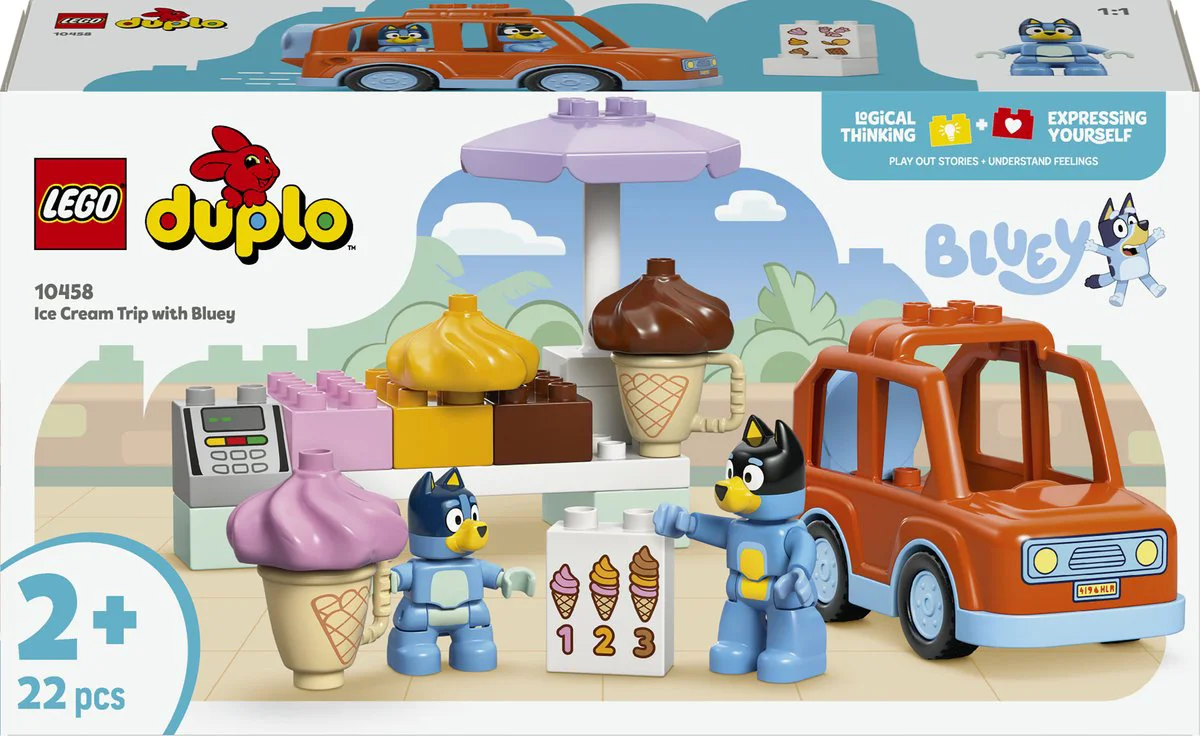 LEGO DUPLO Een ijsje halen met Bluey 10458