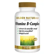 Golden Naturals Vitamine B-complex Vegan 60 tabletten