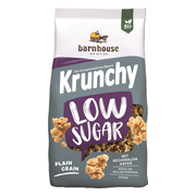 Barnhouse Krunchy Low Sugar Plain Grain Biologische Muesli 375GR