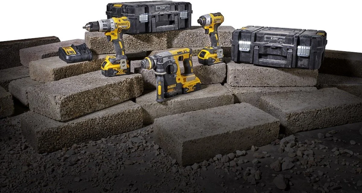 DeWALT DCK368P3T Accu combiset 3-delig 18V XR 5.0Ah in TSTAK