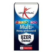 Lucovitaal Multi IJzer Energie Hoog Gedoseerd 60 tabletten