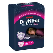 Huggies DryNites 13+ Pyjama Pants Teen Girl 9ST