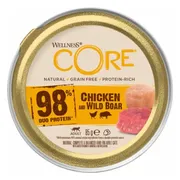 12x Wellness Core Kattenvoer 98% Recipe Kip - Zwijn 85 gr
