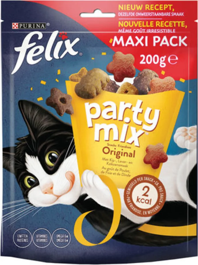 Felix Kattensnack Party Mix Original 200 gr