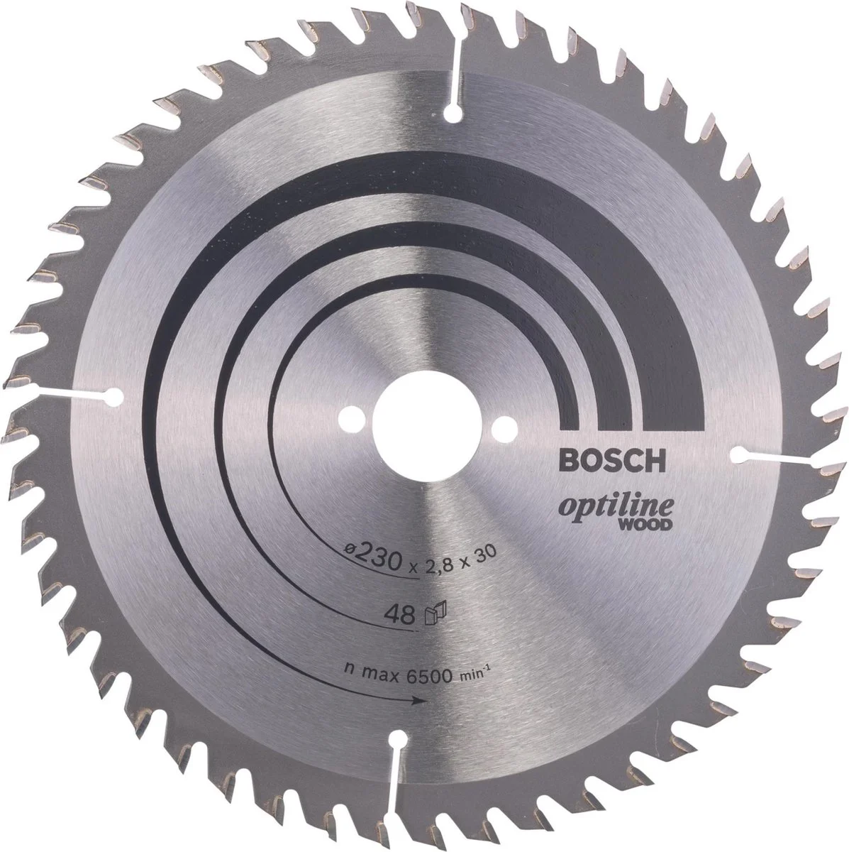 Bosch Professional Cirkelzaagblad PRO Wood | Ø 230 x 2,8 x 30mm 48T - 2608640629