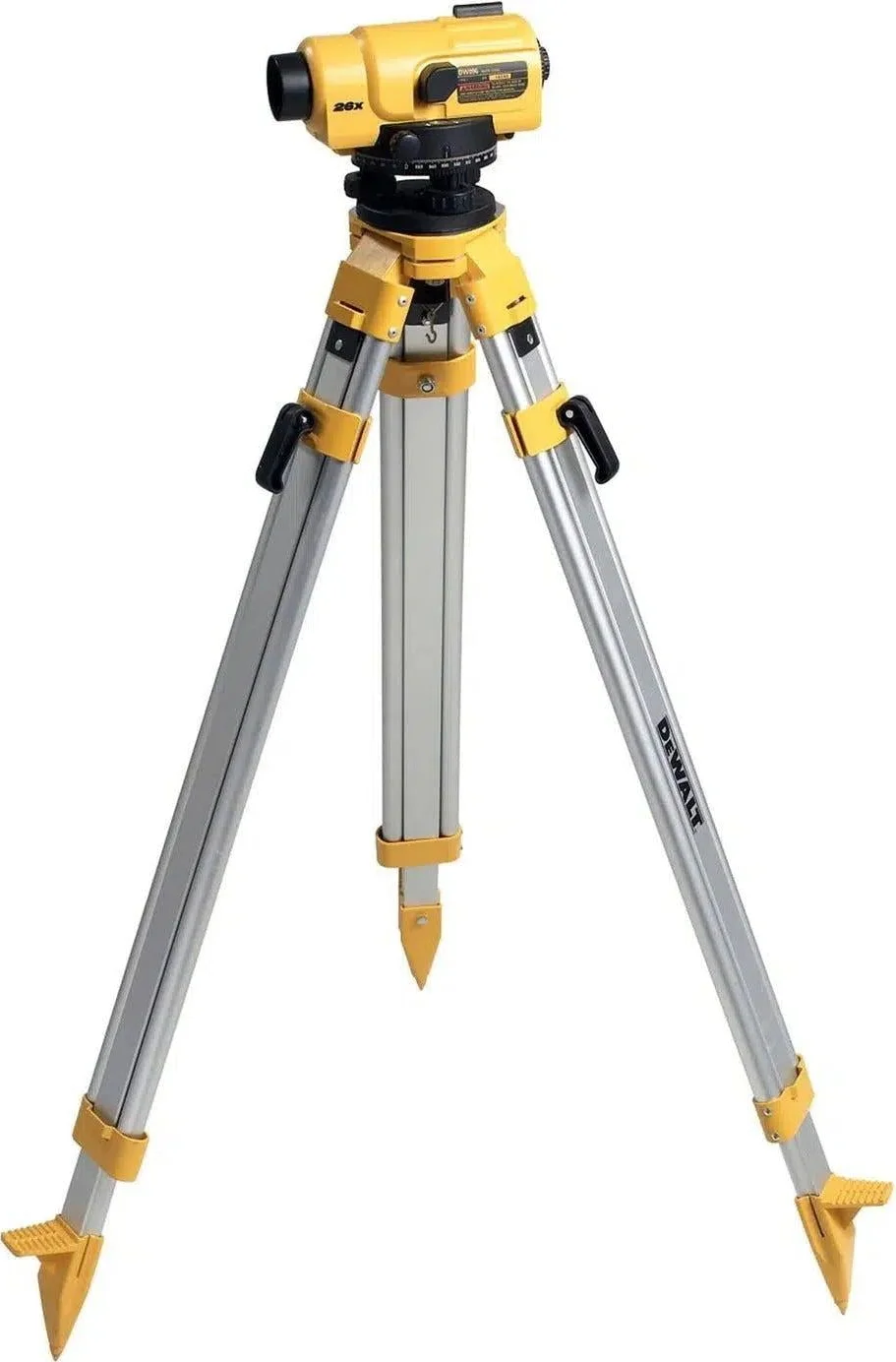 DeWALT DW096PK Waterpastoestel compleet met statief en meetlat