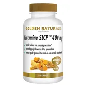 2x Golden Naturals Curcumine SLCP 400mg 120 vegacapsules