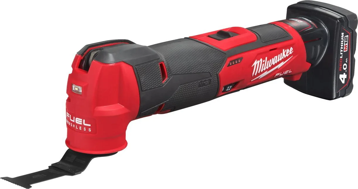 Milwaukee M12 FUEL™ FMT-422X Accu multitool 12V 4.0Ah + 2.0Ah in HD-Box - 4933472239