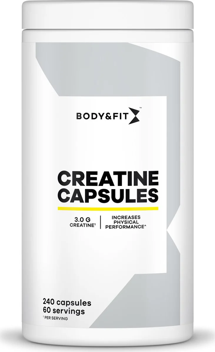 Body & Fit Creatine Capsules 240 capsules
