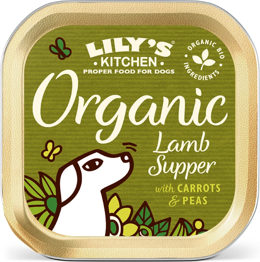 Lily's Kitchen Hondenvoer Nat Organic Supper Lam 150 gr