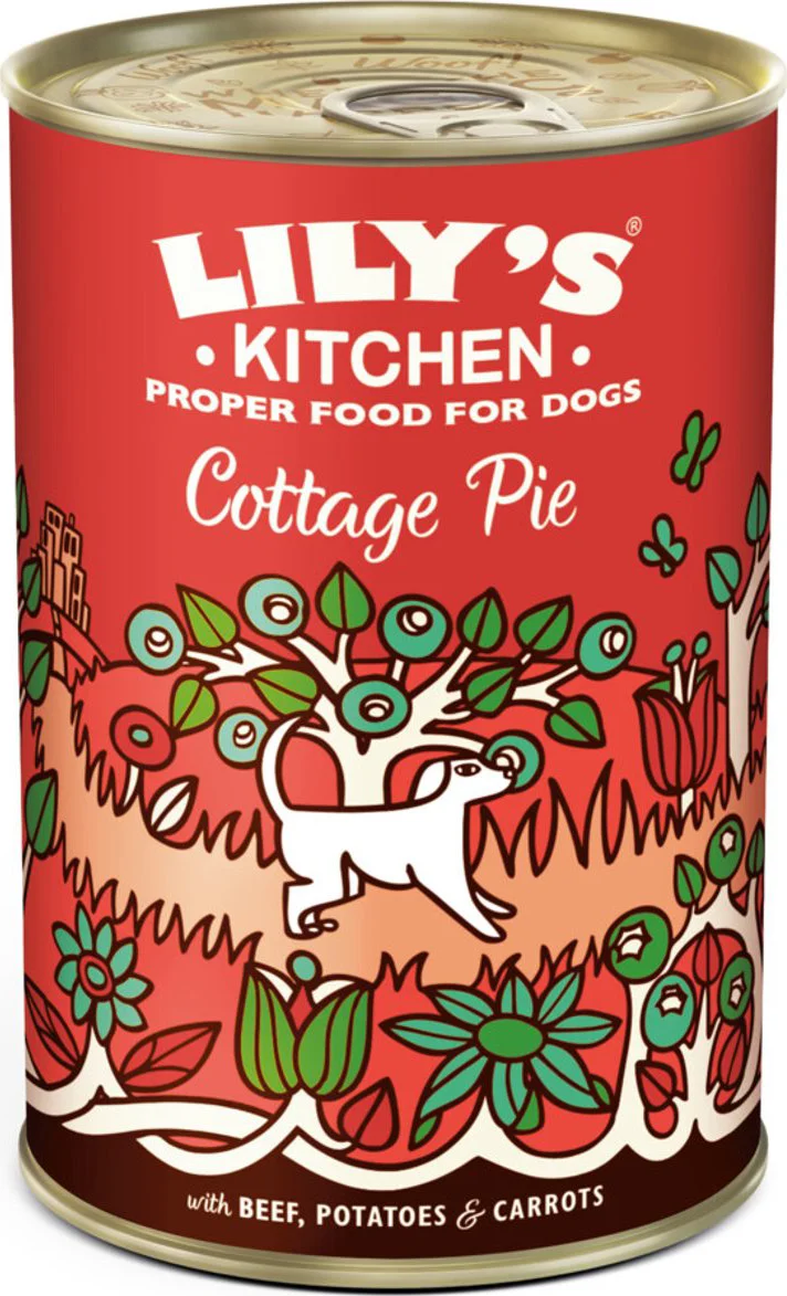 Lily's Kitchen Hondvoer Nat Cottage Pie Rund 400 gr