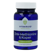 Vitakruid Zink Methionine Koper 90 vegancapsules
