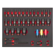 Milwaukee 1/2" ShockWave™ IMPACT DUTY Krachtdoppenset in foam inlay 34-delig - 4932493394