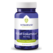 Vitakruid Actief Foliumzuur 400 Mcg 90 tabletten