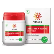 Vitals Vitamine A Retinylpalmitaat 4000ie 100 softgels