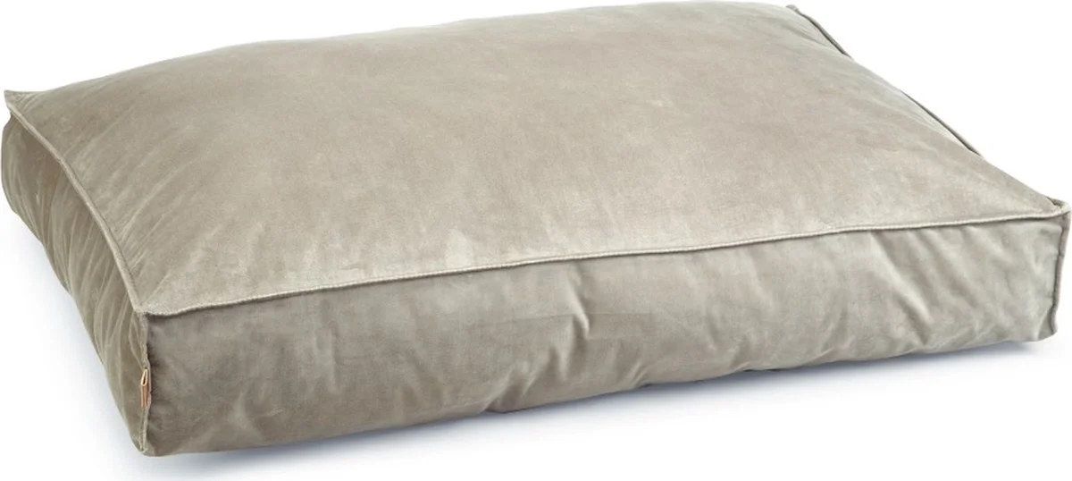Designed by Lotte Ligkussen Fluweel Nalino Grijs 100 x 70 x 15 cm
