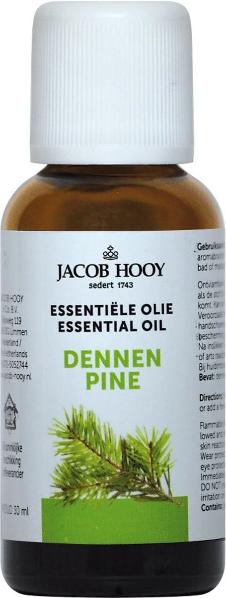 Jacob Hooy Essentiële Olie Dennen 30ML