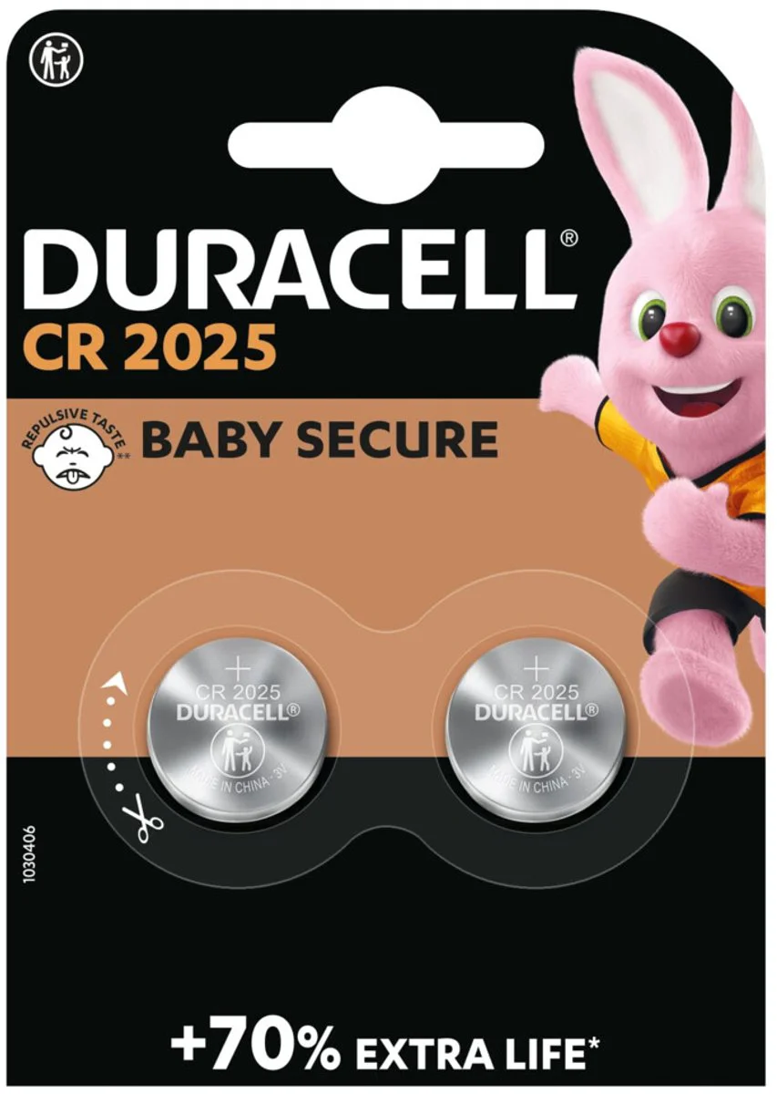5x Duracell Knoopcel Batterijen Specialties 2025 2 stuks