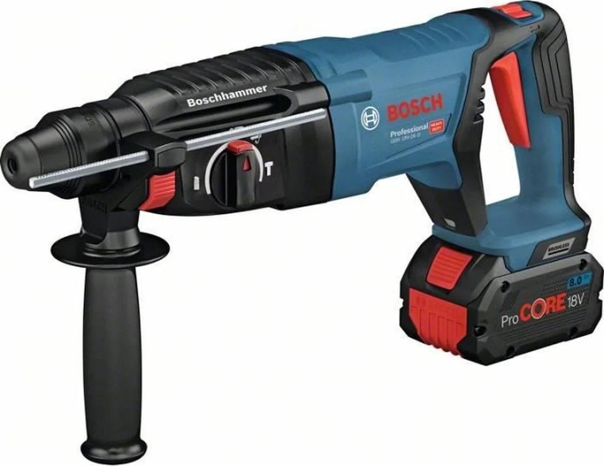 Bosch Professional GBH 18V-26 D Accu combihamer SDS-Plus 2,5J 18V Basic Body - 0611916000