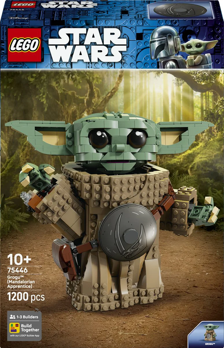 LEGO Star Wars Grogu als leerling van de Mandalorian 75446