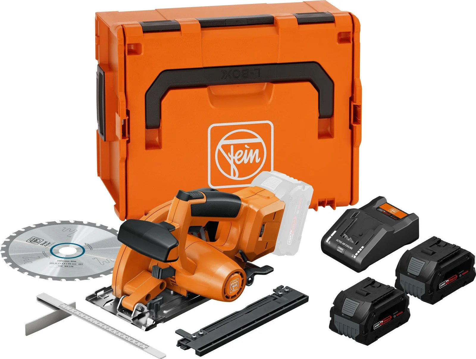 Fein F-IRON Cut 57 AS Accu metaal cirkelzaag 150mm 18V AMPShare ProCORE 8.0Ah in L-Boxx - 71360462000