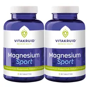 2x Vitakruid Magnesium Sport 90 tabletten