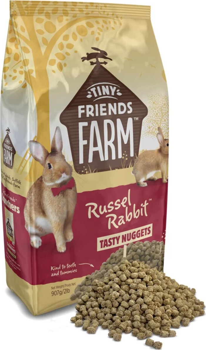 Tiny Friends Farm Russel Rabbit Tasty Nuggets 907 gr