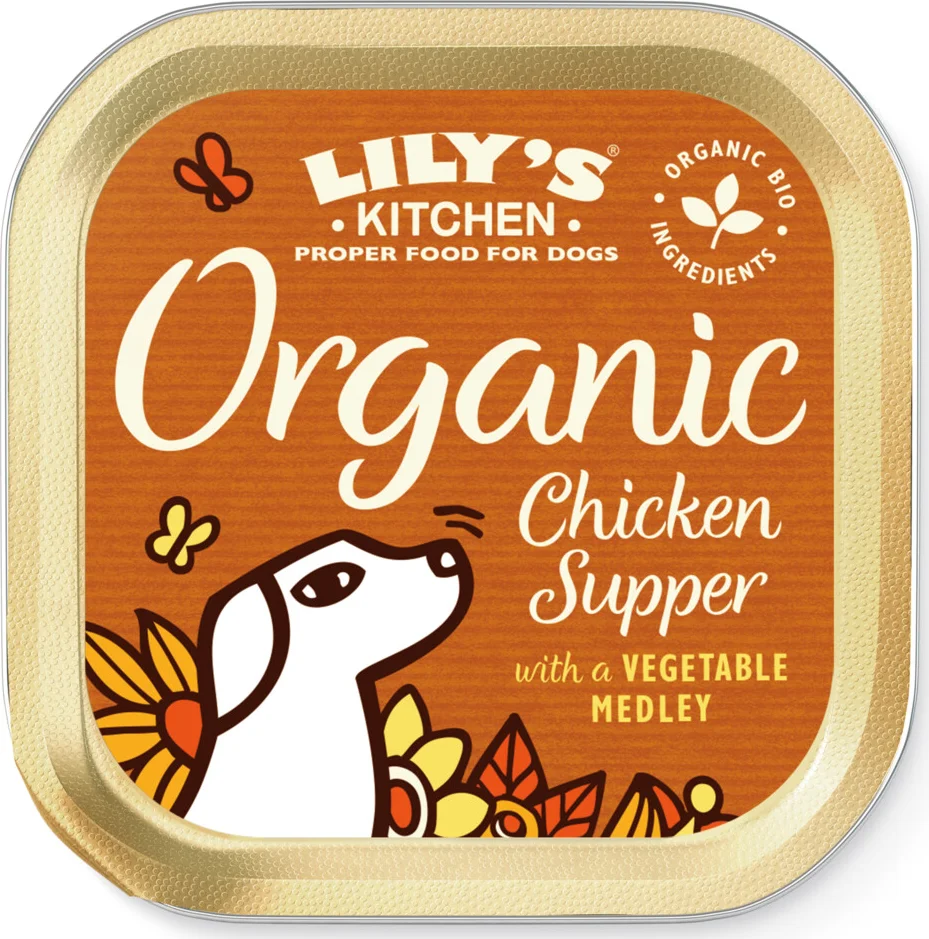 Lily's Kitchen Hondenvoer Nat Organic Supper Kip 150 gr