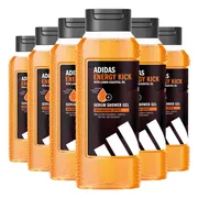 6x Adidas Shower Gel Active Skin & Mind Energy Kick M 250 ml