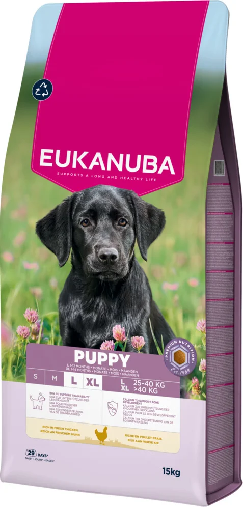 Eukanuba Hondenvoer Droog Life Care Dog Puppy Large Kip 15 kg