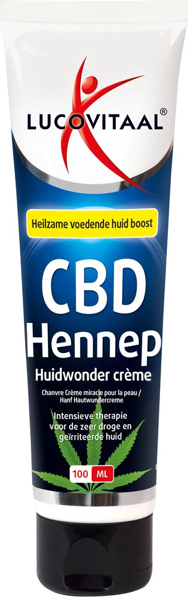 Lucovitaal Creme Huidwonder Hennep CBD 100 ml