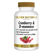 Golden Naturals Cranberry & D-mannose 90 vegacapsules