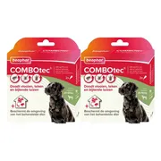 2x Beaphar Combotec Anti Teken- en Vlooiendruppels Hond 20-40 kg 2 pipetten