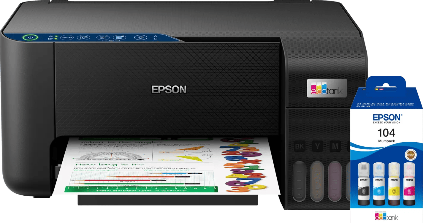 Epson EcoTank ET-2861 + 1 set extra inktflesjes