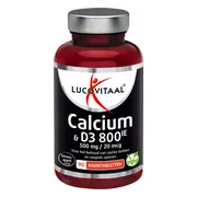3x Lucovitaal Calcium 500mg + D3 20 mcg Kauwtabletten 90 kauwtabletten