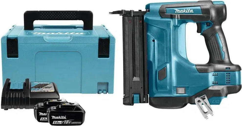 Makita DBN500RTJ Accu Afwerktacker 18Ga 18V 5.0Ah in Mbox