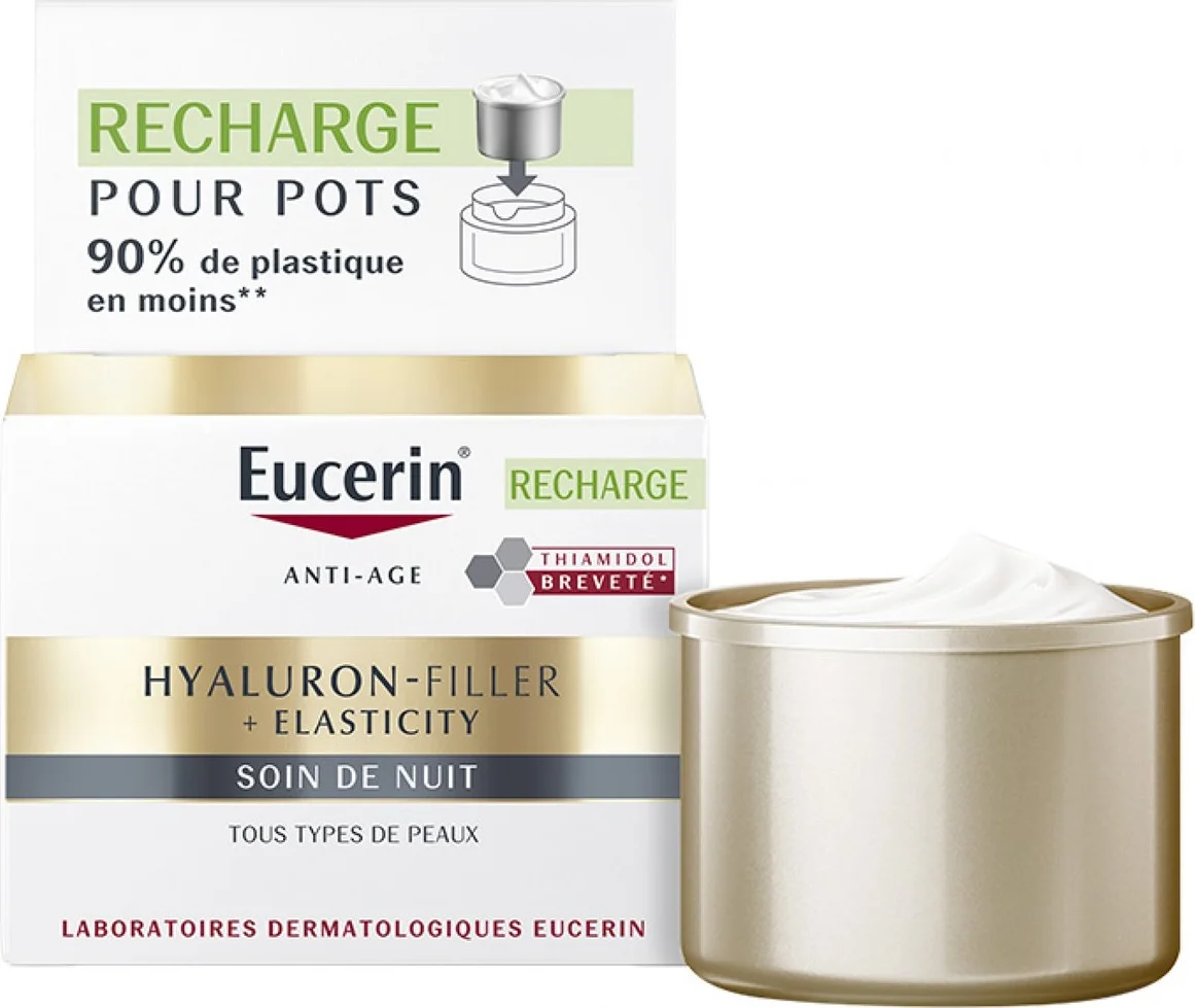 Eucerin Filler + Elasticity Nachtcreme Navulling 50 ml